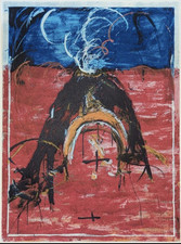 Mario Schifano - Acquaforte, acquatinta e calcografia. Certificato Torcular