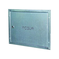 Sportello contatore acqua zincato 40x50cm con cornice Ferrari Welcome 109975/C