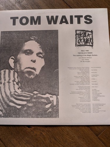 Tom waits the black rider - tom,