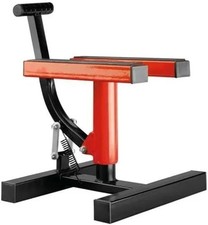 Alzamoto Cavalletto Centrale Moto Cross Universale Offroad Enduro Rosso