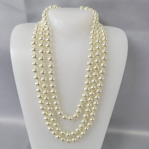 Collana perle finte jbk - di,