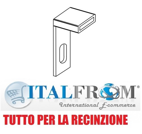 Terminale dritto zincato - terminale,