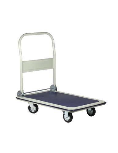 Carrello acciaio con pianale - , e
