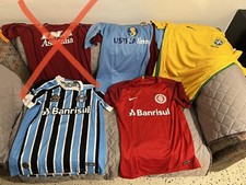 Varie maglie calcio Brasile Trapani Roma Totti scudetto gremio Internacional 