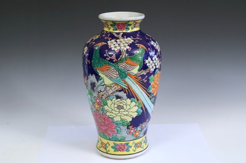 Grande antico vaso smaltato