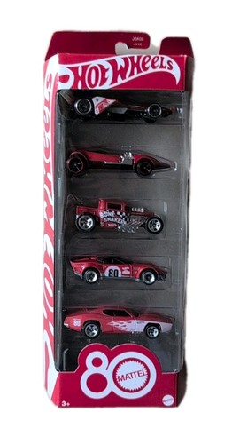 Hot wheels set 5 veicoli - hot,