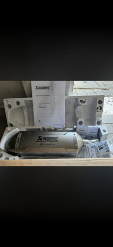 Terminale scarico akrapovic - scarico, cf