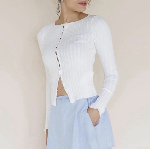 Zara cardigan leggero bianco - bianco, a