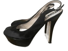 Slingback scamosciate GIANNA MELIANI nere n. 37.5