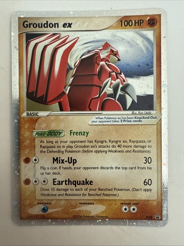 Groudon 038 lattine - ex,