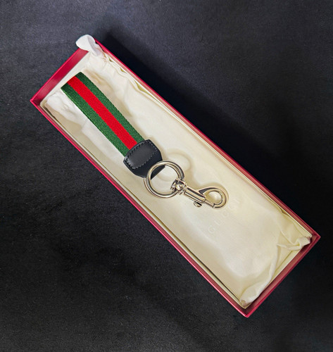 Gucci portachiavi strisce web - gucci,