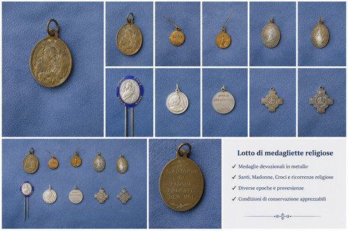 Lotto medaglie - lotto, 6
