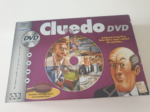 Cluedo dvd hasbro 2006 gioco - cluedo,