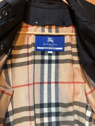 Trench coat burberry check - coat,
