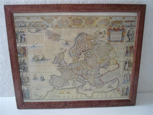 Quadro mappa dei popoli - quadro,