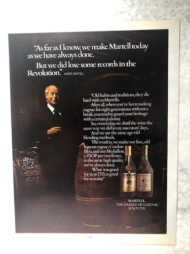 1977 advert martell family - 1977,