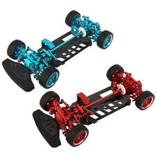 Kit telaio aggiornato in lega di metallo fibra di carbonio per auto TT02 TT-02 1/10 RC