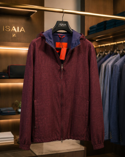 Giacca con cappuccio isaia - cappuccio,