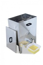 Sceratrice a vapore inox Vapor 15 - Capacità 15 favi da nido DB