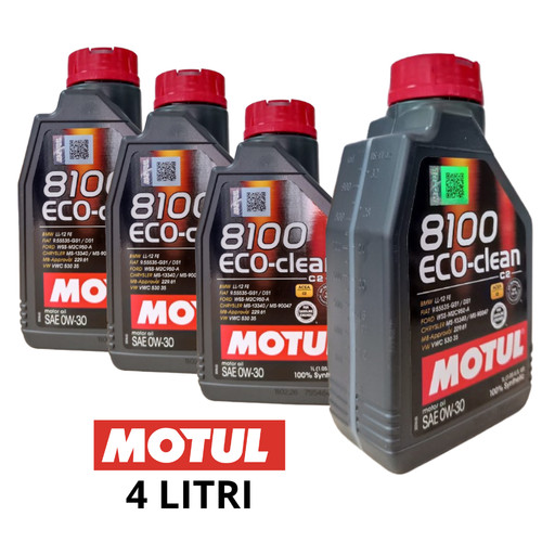 Litri motul 8100 eco clean - motul,