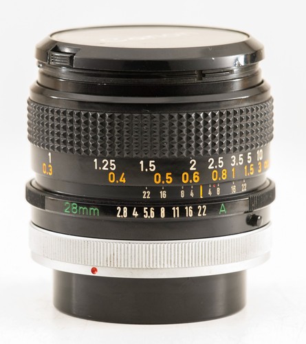 Canon 28mm f2 8 - fd, s.c.