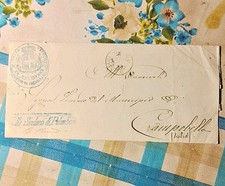 PIEGO IN FRANCHIGIA DEL 1873
