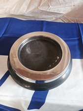 Kartell Designer Sergio Asti Posacenere Nero Con Supporto Usato Anni 60 Cm25