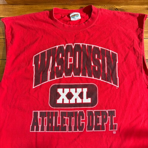 Canotta vintage wisconsin - vintage,