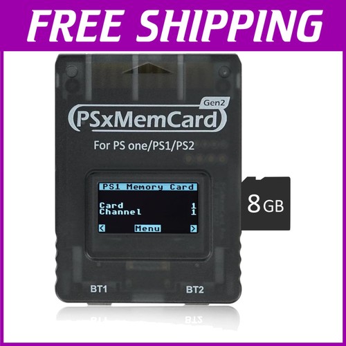 Psxmemcard microsd per - 8, gb