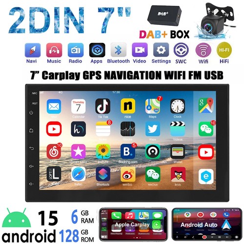 Autoradio dab android 15 - 4g, dab+