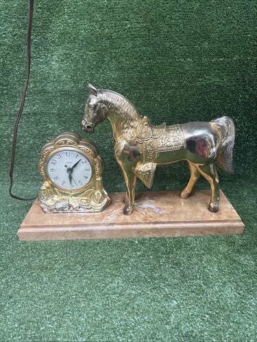 Orologio cavallo vintage - a,