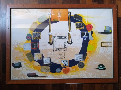 Mario ceroli poster - ceroli,, firmato