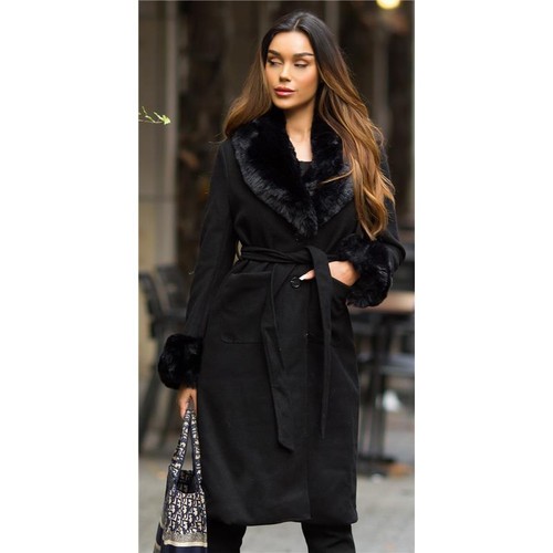 Elegante cappotto donna con - donna,