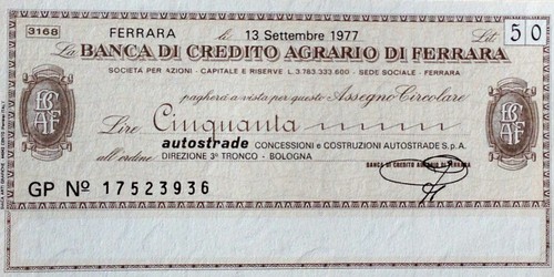 Miniassegni collezione - da,