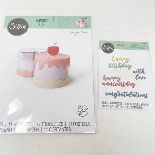 Sizzix thinlits cake box - sizzix,