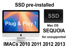 SSD 480go pre-installed Mac OS