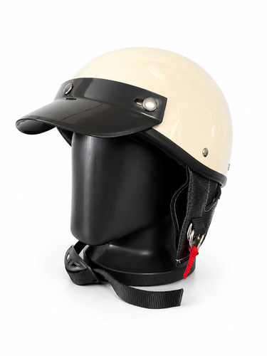 Casco moto stile tedesco