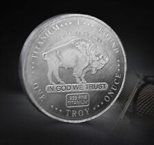 Speciale Natale - 1 OZ 999 MEDAGLIA TITANIO - Buffalo lingotto titanio moneta lingotto