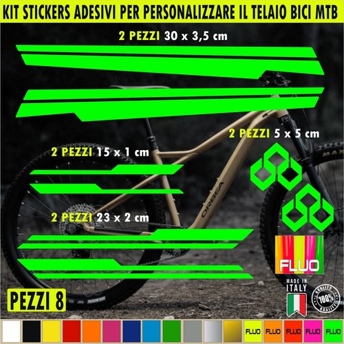 Adesivi bici mtb - adesivi, compatibili