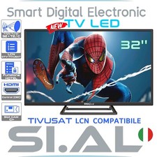 TV 32 pollici LED televisore HD LCN tivusat e digitale terrestre funzione hotel