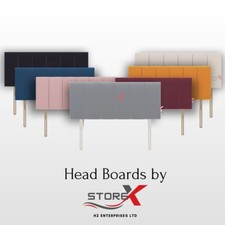 Testata imbottita in tessuto