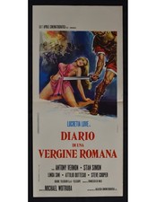 locandina DIARIO DI UNA VERGINE ROMANA joe d'amato lucretia love vernon B30