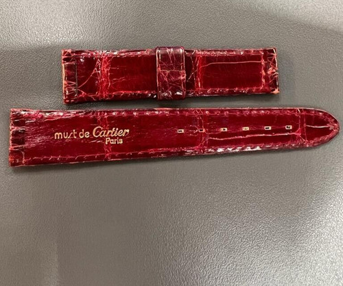 Cartier original alligator - original,