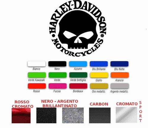 Adesivi compatibili harley - adesivi,