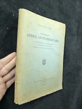 VECCHIO LIBRO MOLINARI CODICE