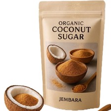 Zucchero di palma da cocco biologico naturale autentico di Kokap, Kulon Progo zucchero alimentare