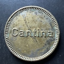 Jeton cantine militaire ? CANTINA, France - Espagne ?  RARE