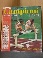 ALBUM FIGURINE CAMPIONI DELLO SPORT DA RECUPERO INCOMPLETO -35 ED. PANINI