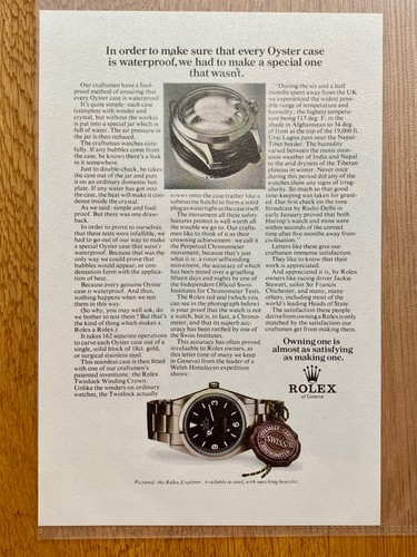Oyster case waterproof rolex - oyster,