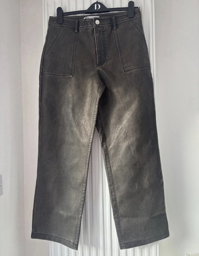 Pantaloni zara ecopelle - pantaloni, in